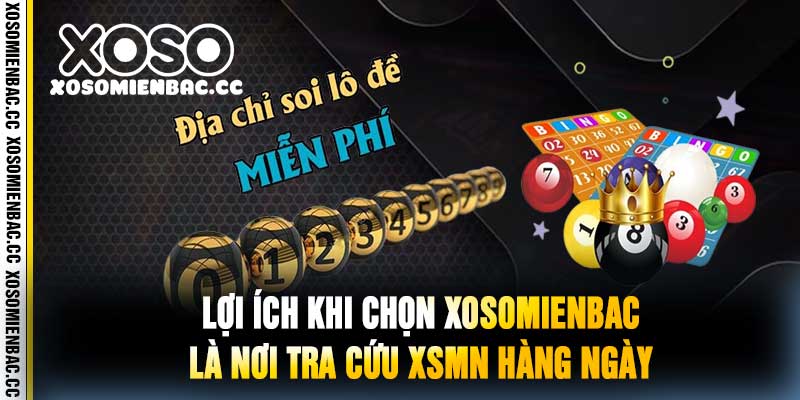 Lợi Ích Khi Chọn Xosomienbac Là Nơi Trà Cứu XSMN Hàng Ngày